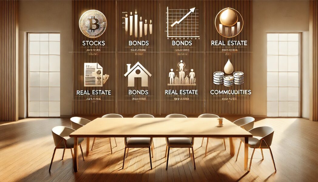 投資の種類は4つしかない?「投資の種類」を一覧で詳細に解説