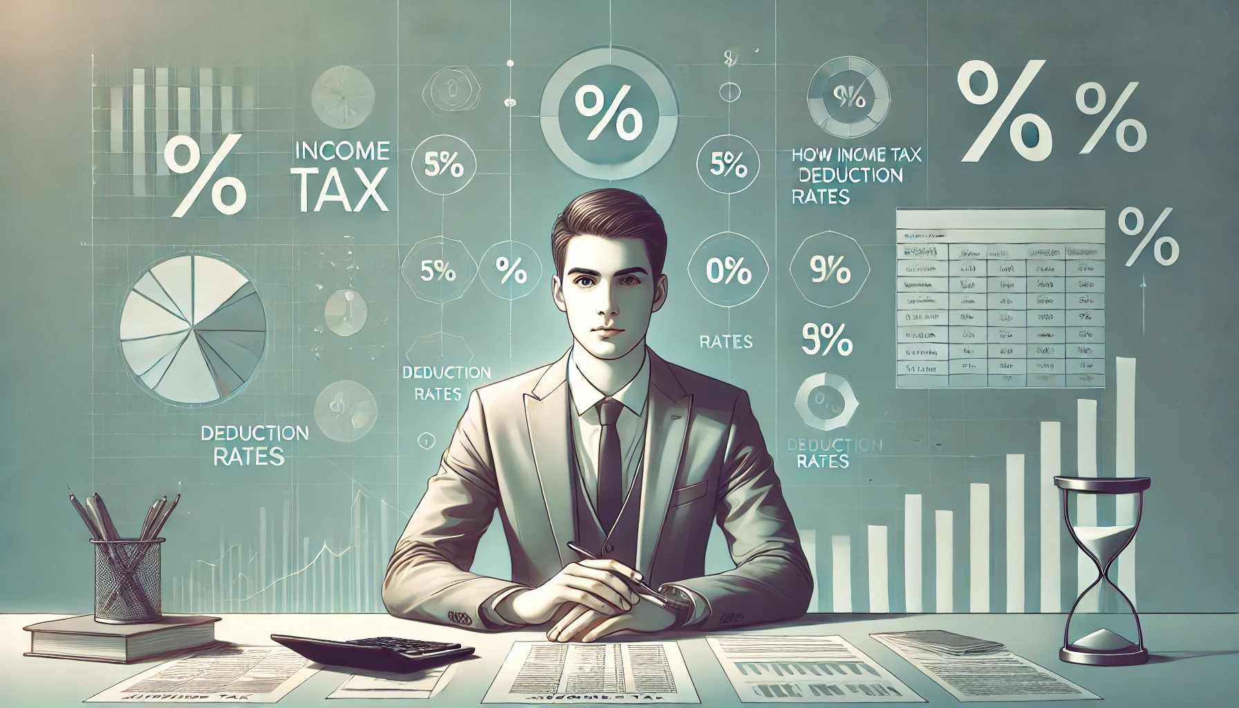 所得税の計算方法と引かれる割合