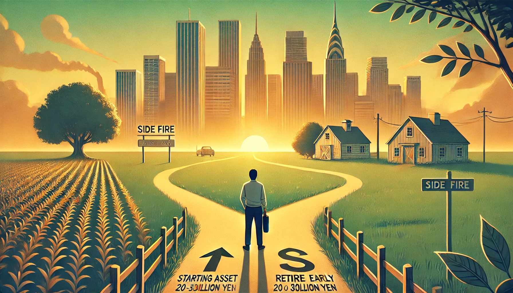 サイドfire 2000万から3000万は可能？凡人でも経済的自由な道へ