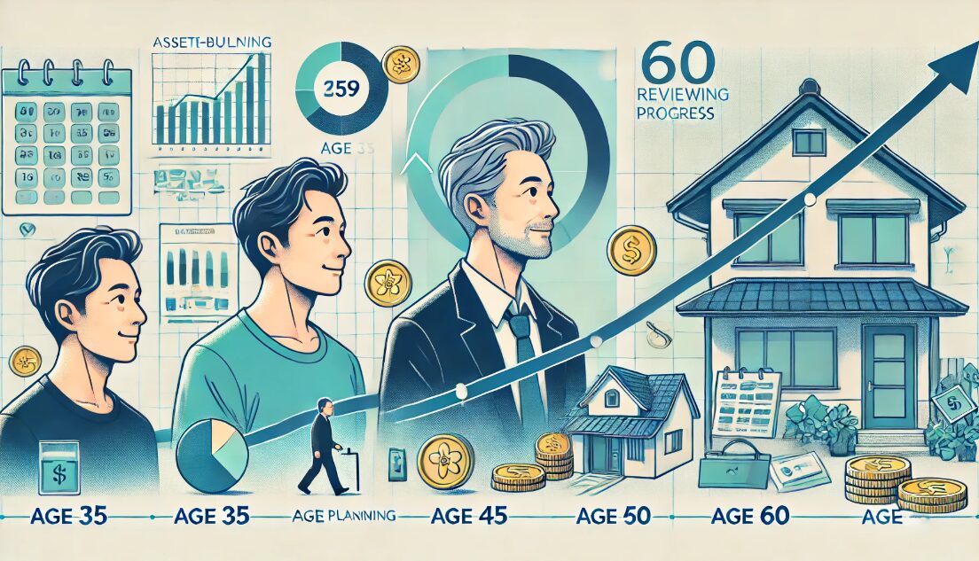 資産シミュレーション：35歳から始める「加速型」資産形成の軌跡
