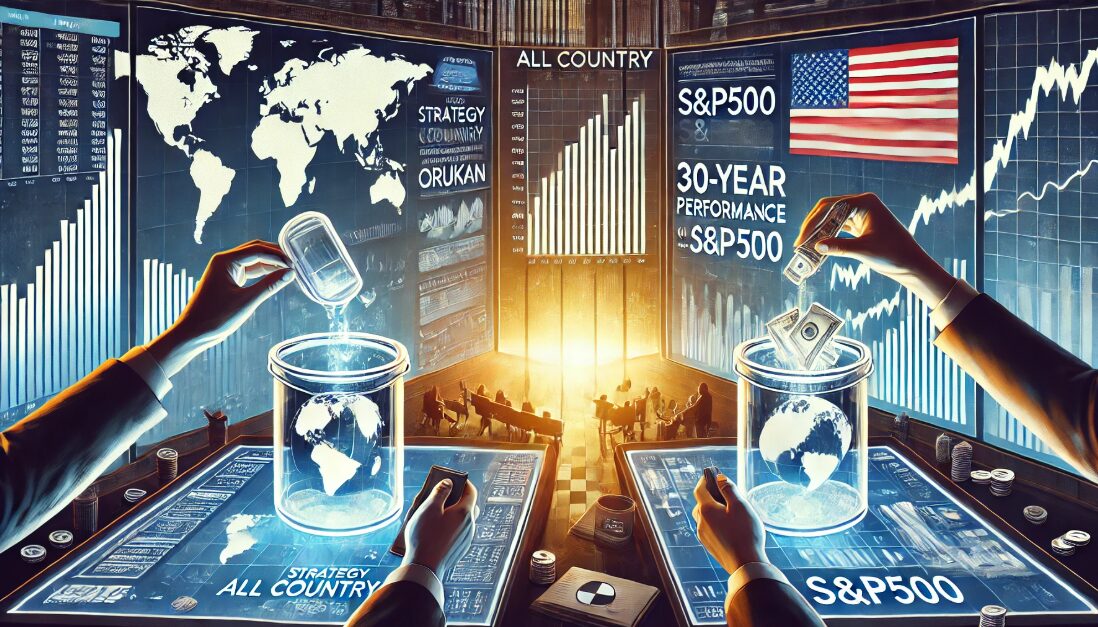 オールカントリーとS&P500を半々で持つ戦略