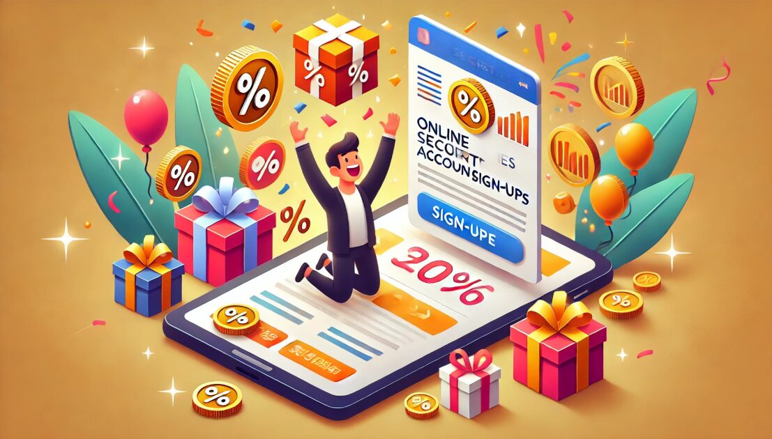 お得に始めよう！主要ネット証券の口座開設キャンペーン比較