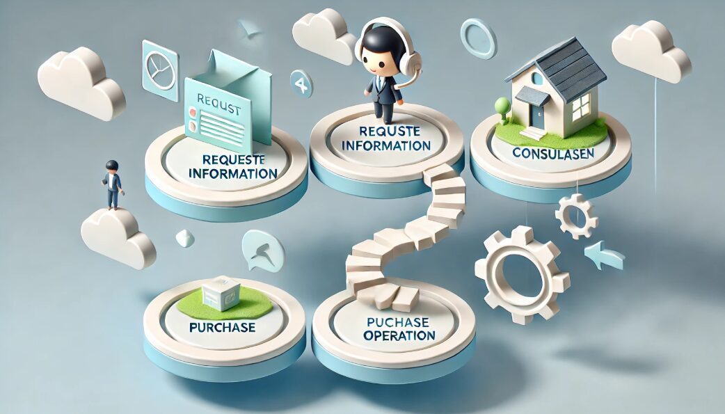 資料請求から運用開始まで！不動産投資を始める4ステップ