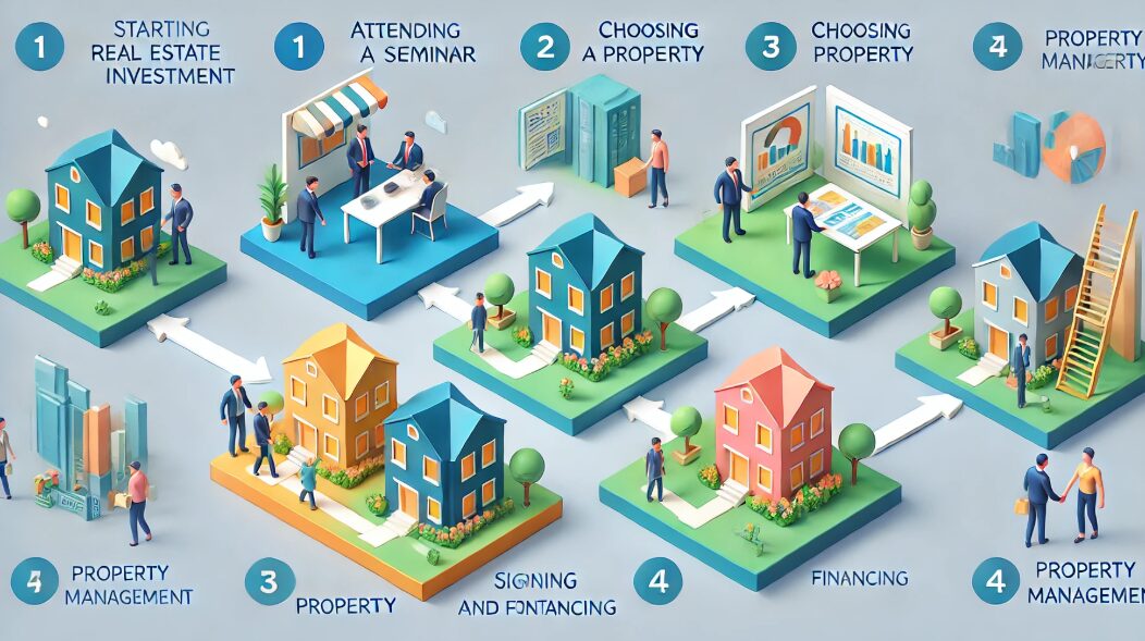 ベルテックスで不動産投資を始めるための4ステップ