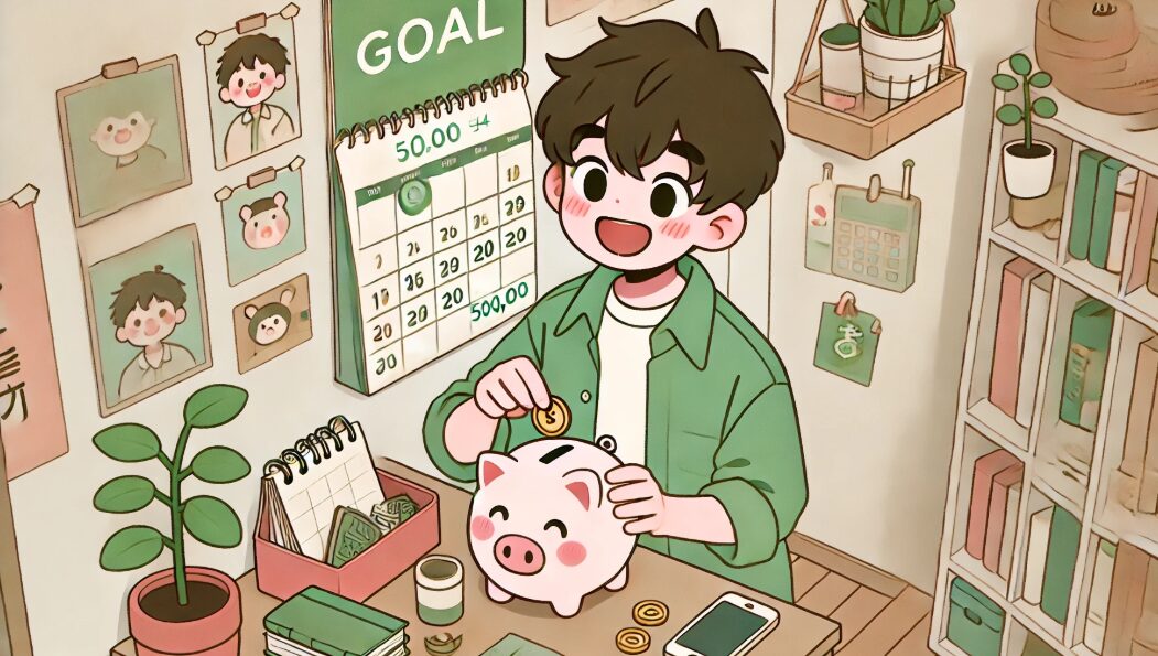 一年で50万貯める!手取り15万からの挑戦