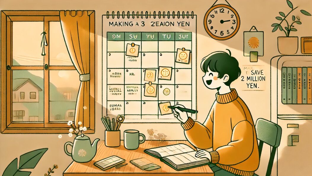 まずは3年で200万貯める計画を立てよう