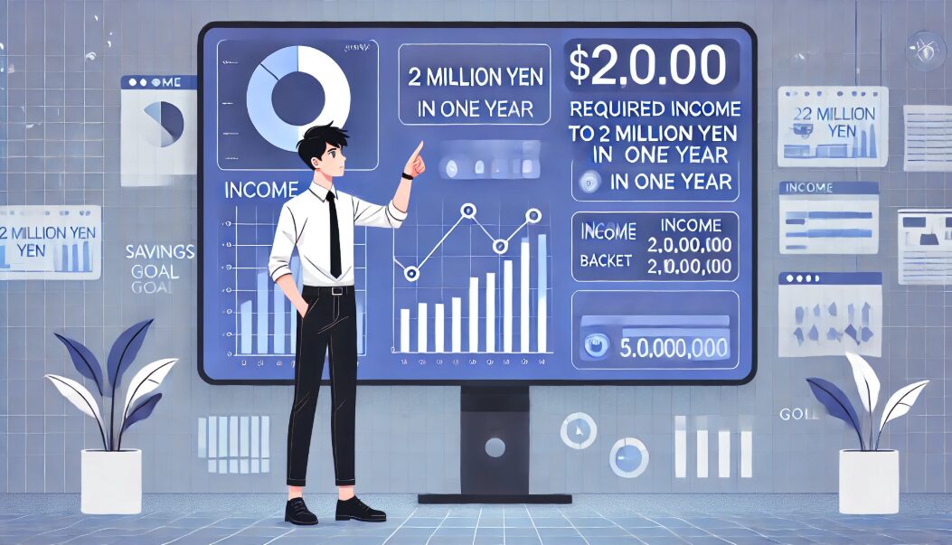 1年で200万貯めるには月いくら貯金する?