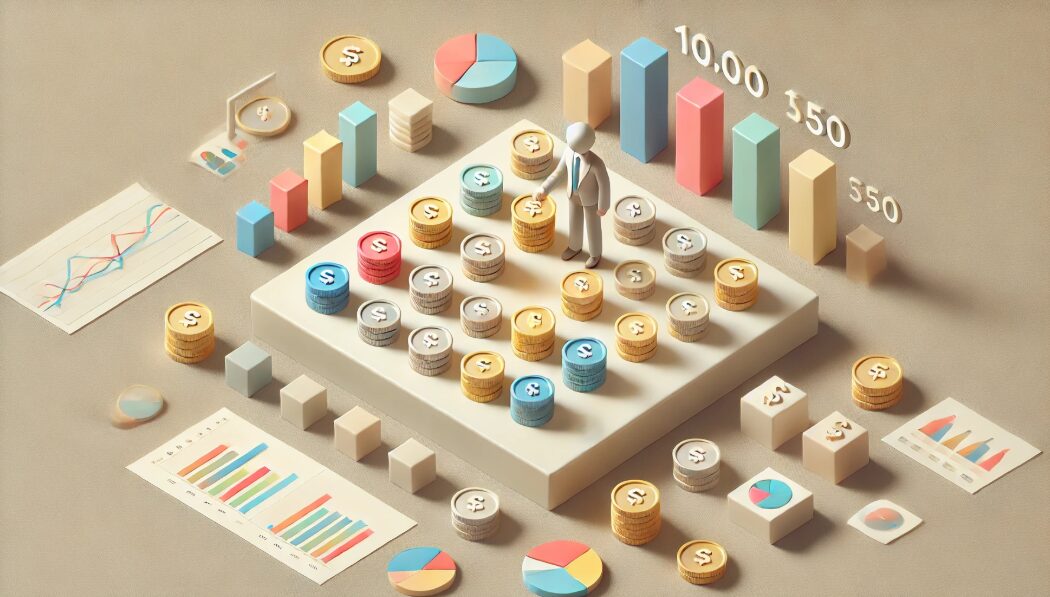 1万円からの少額・分散投資が可能