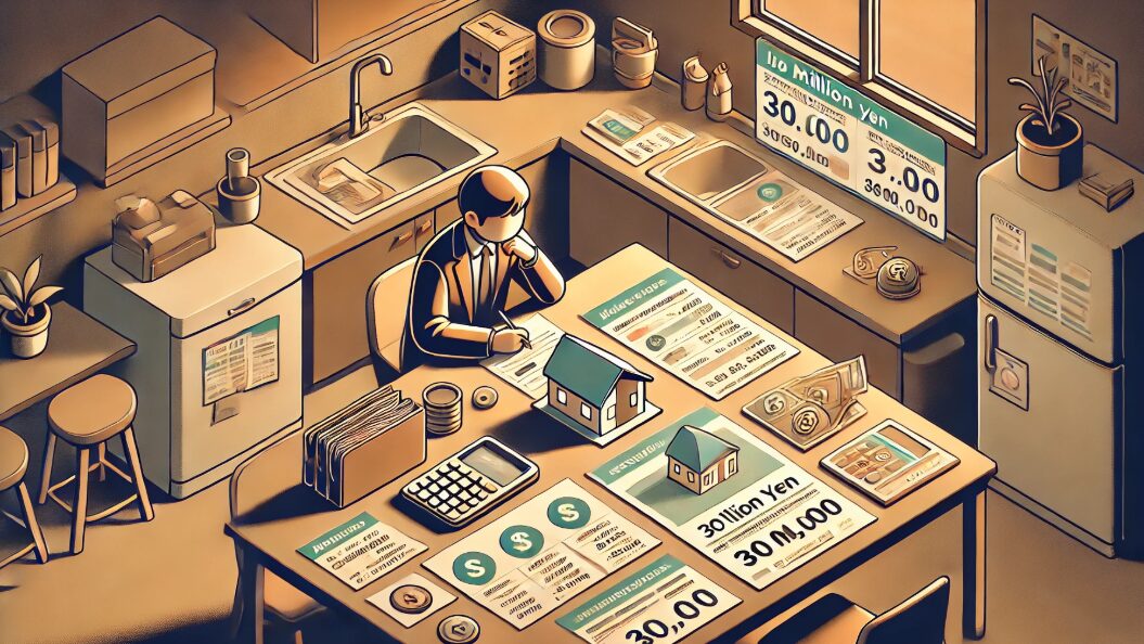 中古マンション3000万円の初期費用はいくら？