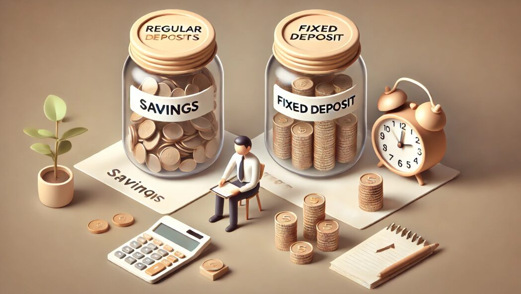 100万円の利息の計算方法 普通預金と定期預金