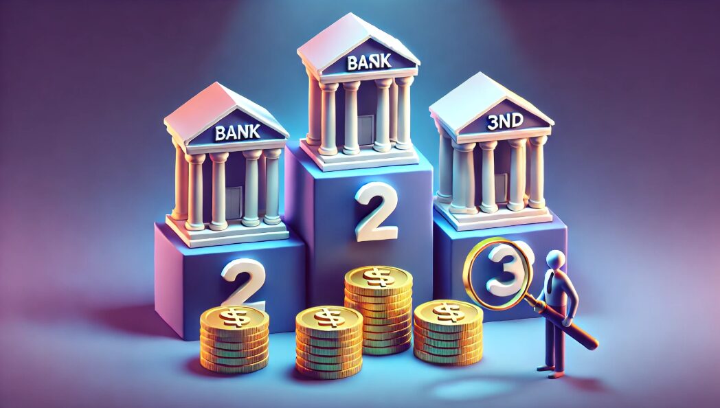 定期預金金利ランキング 1000万円の場合