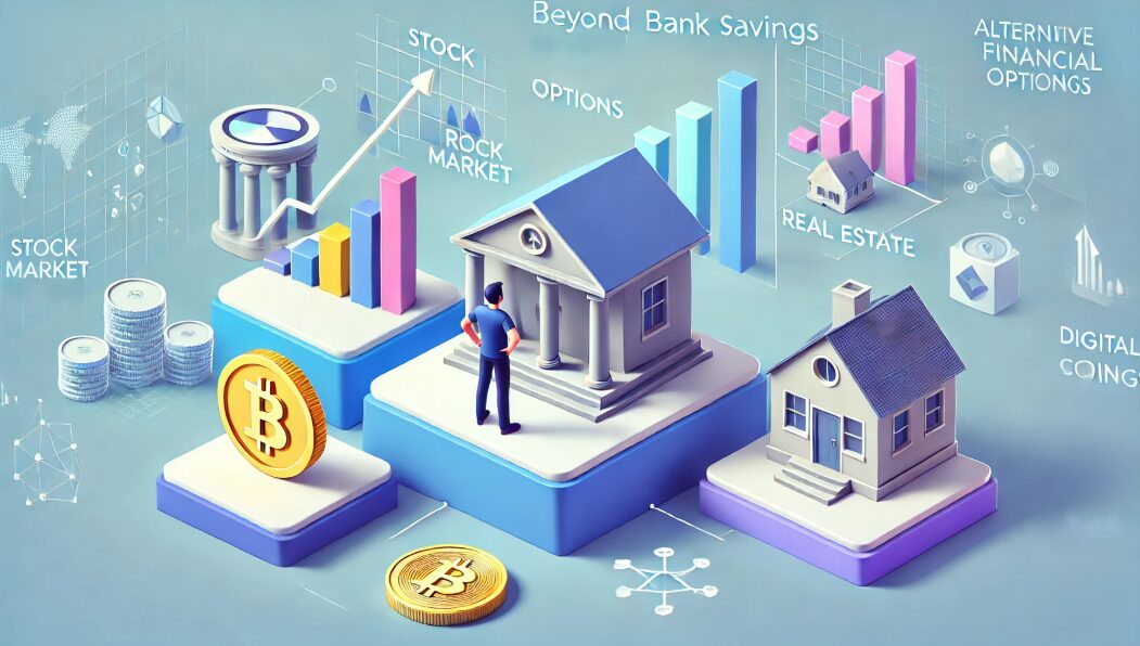 銀行預金以外の選択肢を検討する