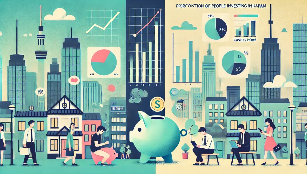 日本で投資している人の割合とは?