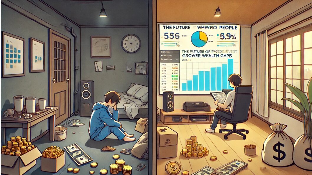 投資しない人の末路と広がる格差