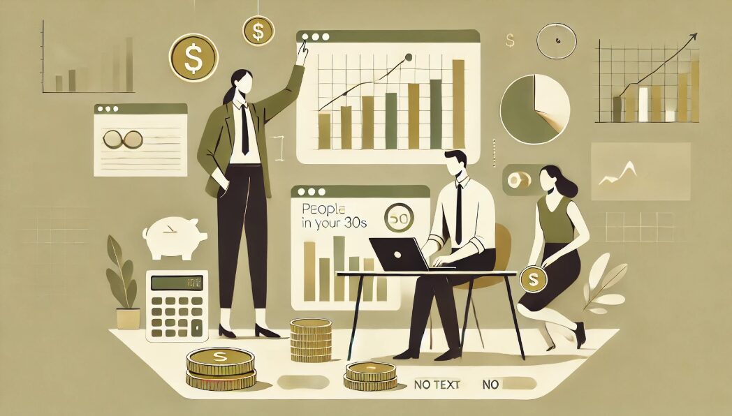 30代で投資している人の割合