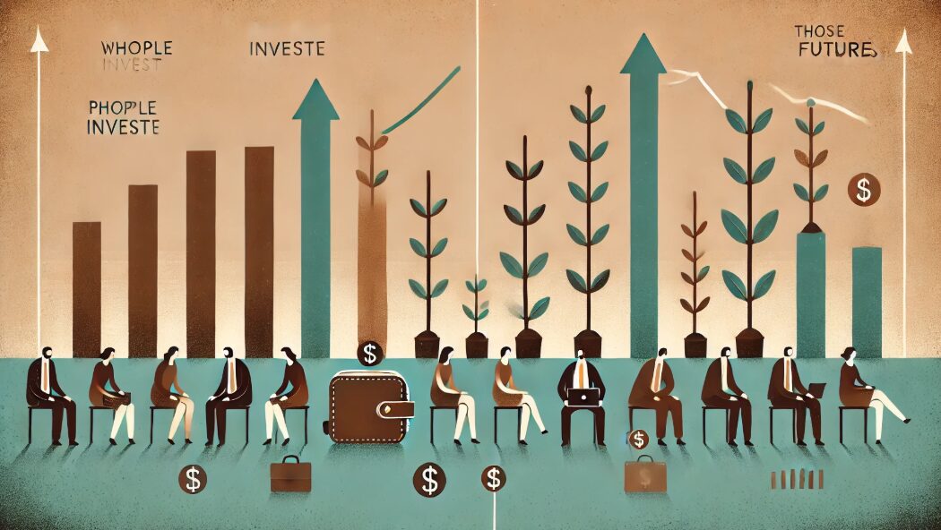 投資しない人の割合と今後の動向