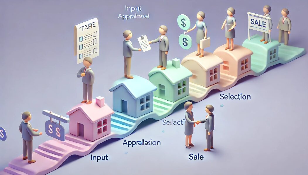 不動産一括査定の申し込みから売却完了までの全手順