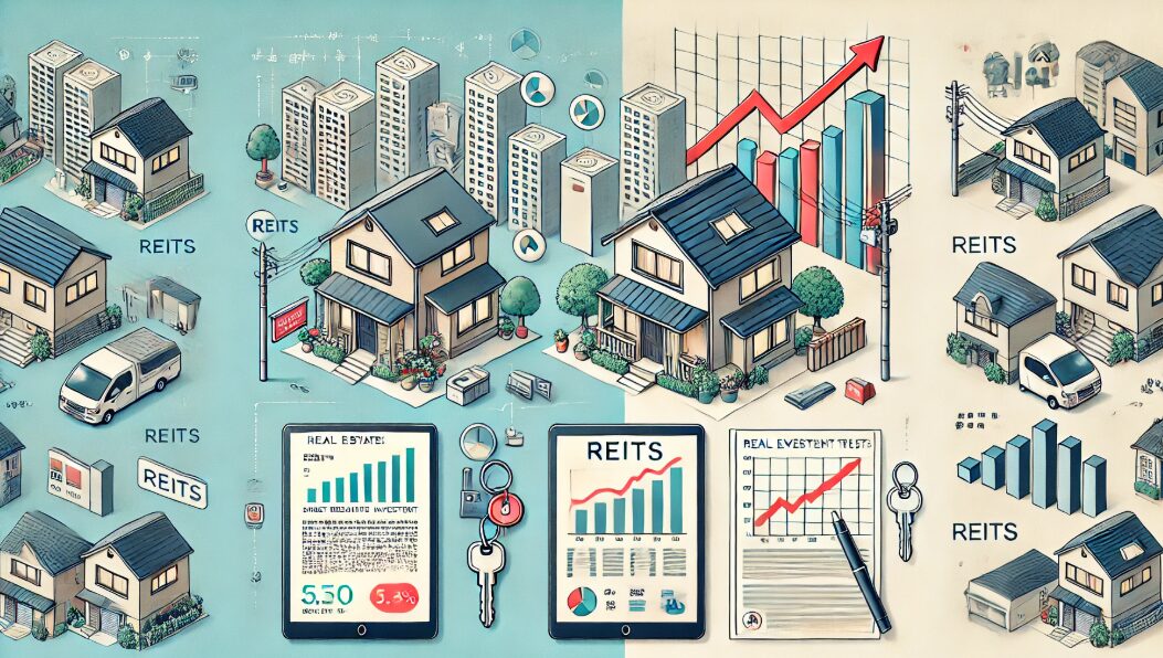 現物不動産投資との違いを比較