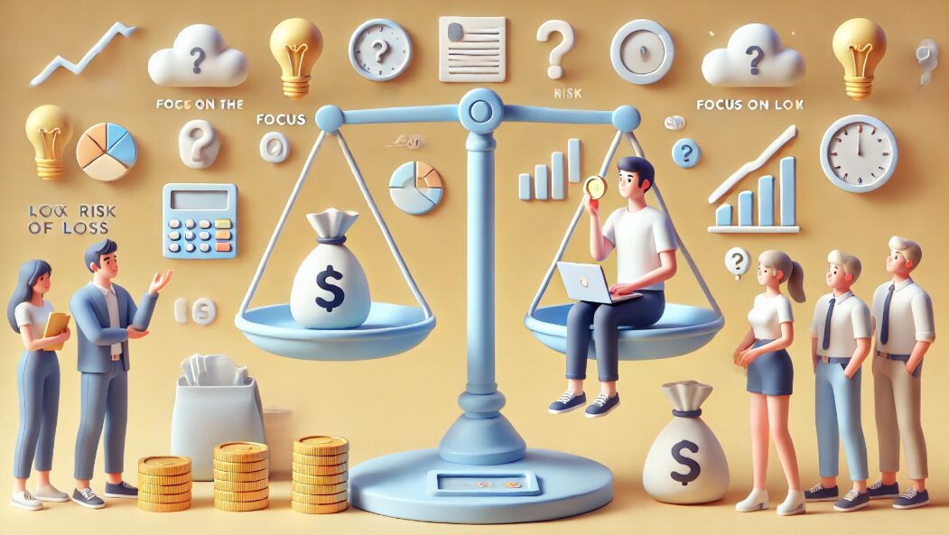 損失リスクが小さい点に注目