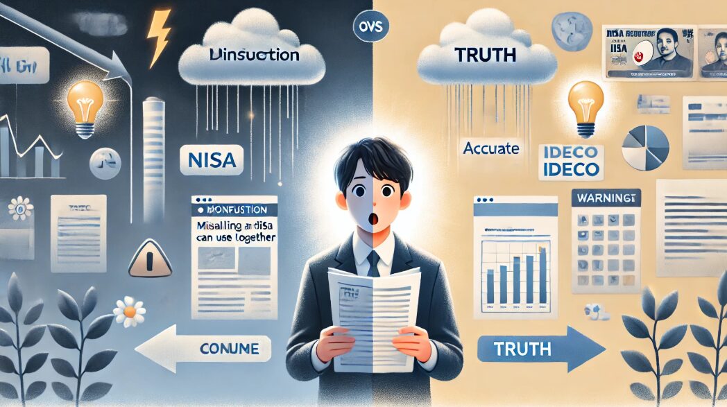 NISAとiDeCoは併用できない?誤解と真実