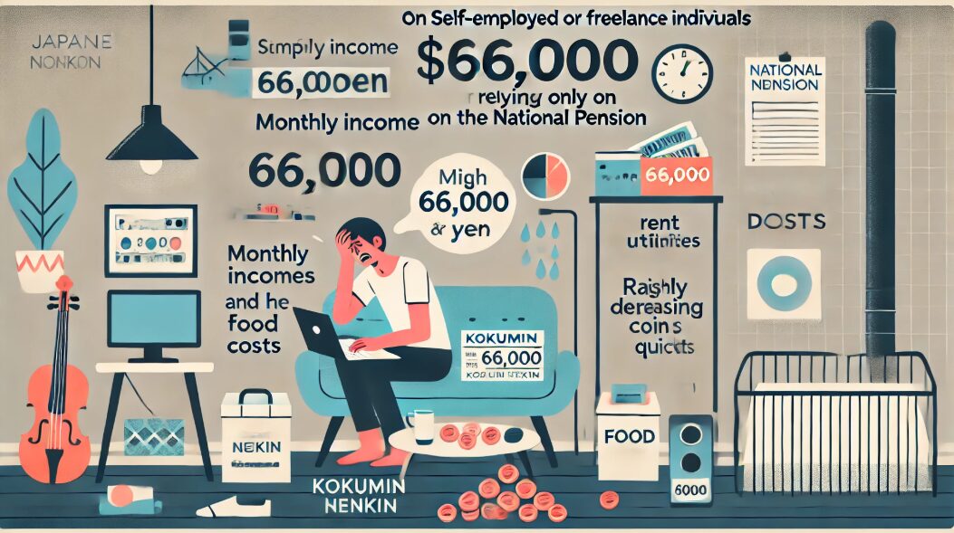 国民年金のみでは貯金取り崩しで破綻する懸念