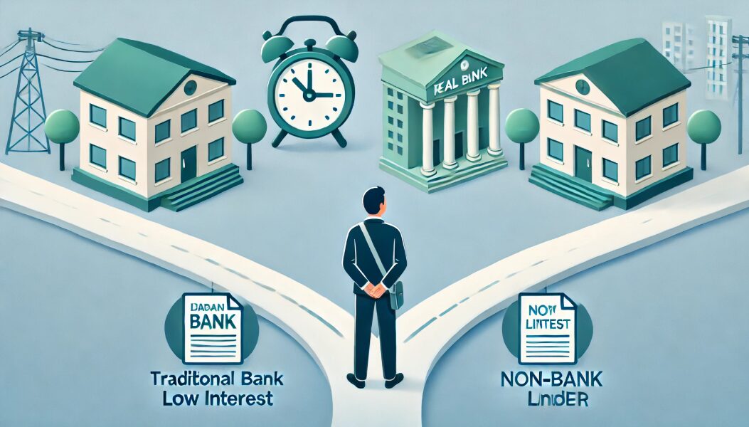 他社の不動産担保ローンとの比較