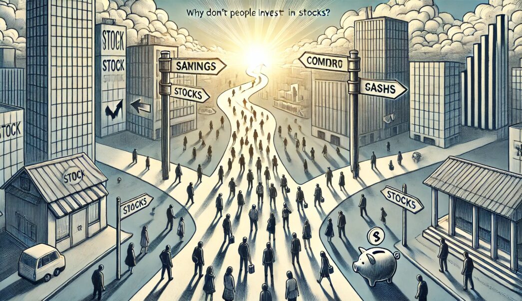 なぜ みんな 株 を やら ない のか?その理由と心理