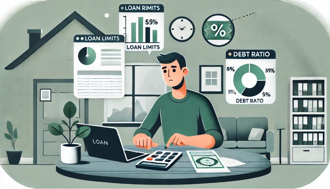 サラリーマンが注意すべき借入限度額と返済比率