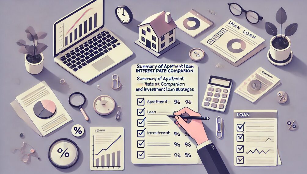アパートローン金利一覧と不動産投資ローンおすすめ金利比較まとめ
