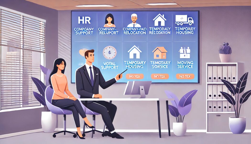 リロケーションや借り上げ制度など会社の補助活用