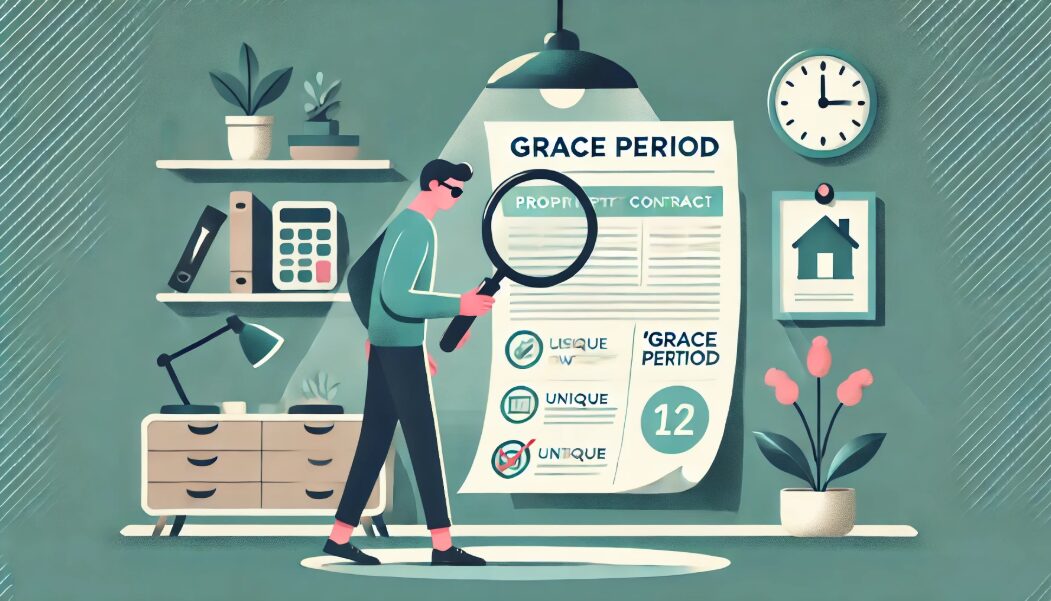 サブリース契約書の免責期間を確認する