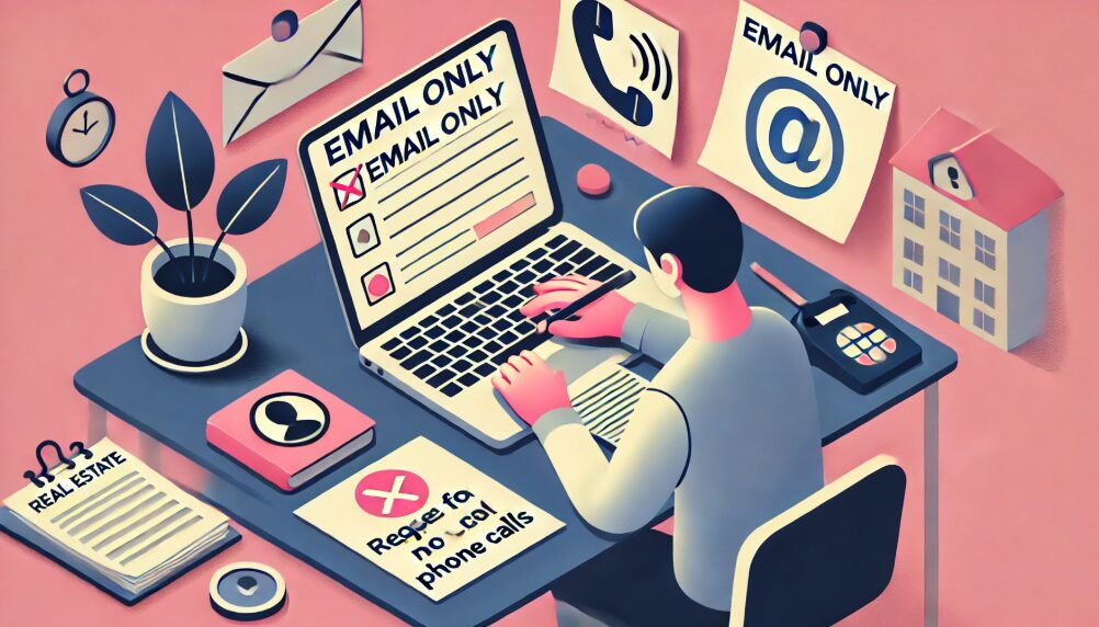 電話なしやメール連絡希望などの要望を伝える方法