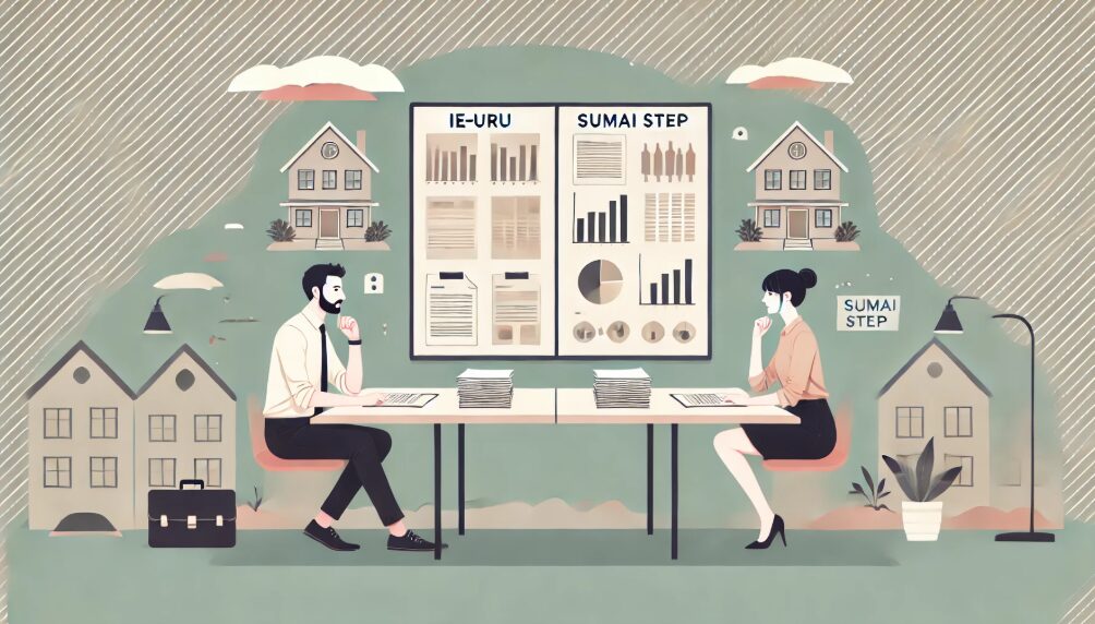 すまいステップとイエウールの違いを比較表で解説