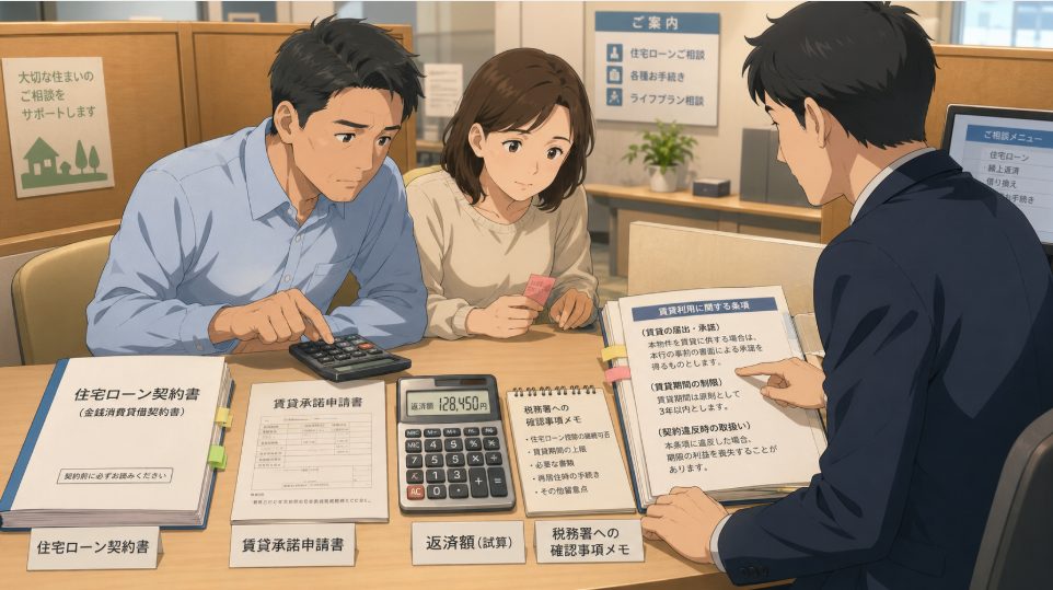 金融機関へ事前に相談する