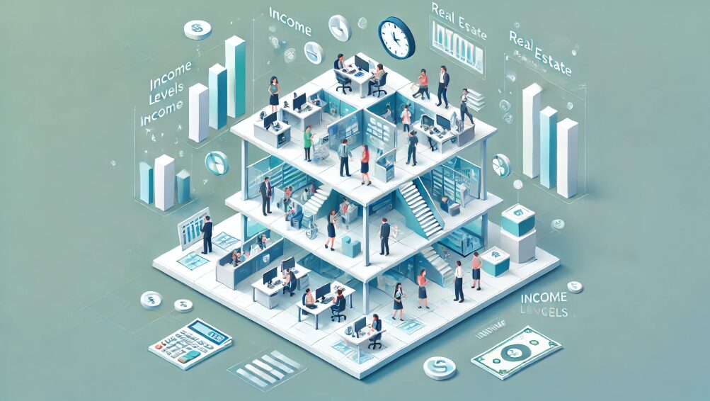 シノケンハーモニー利用者の年収と属性の傾向