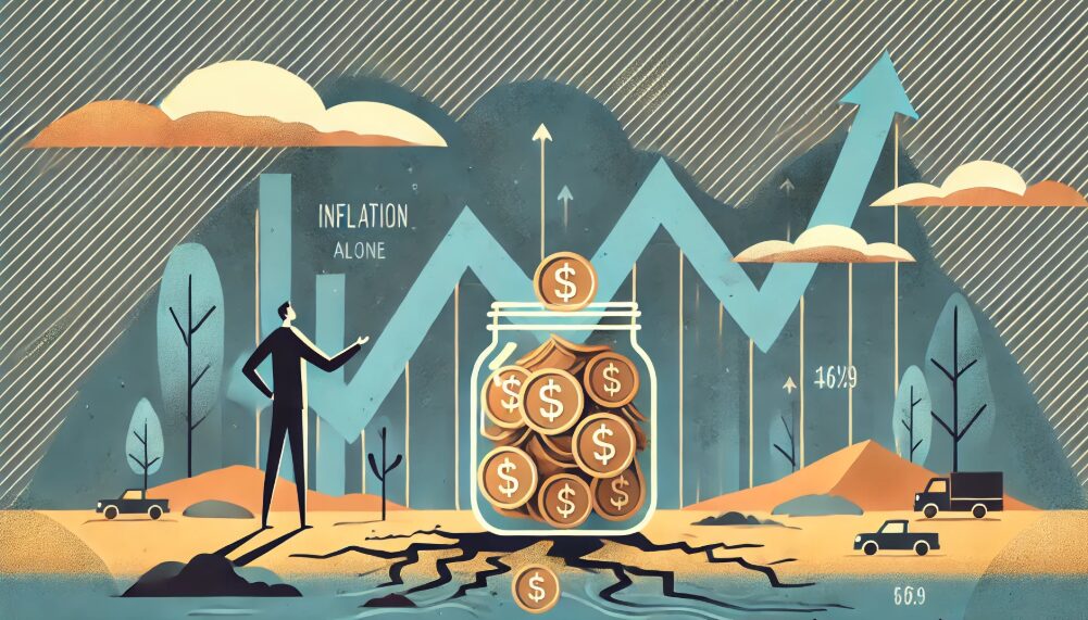 なぜ貯金するだけではダメなのか?