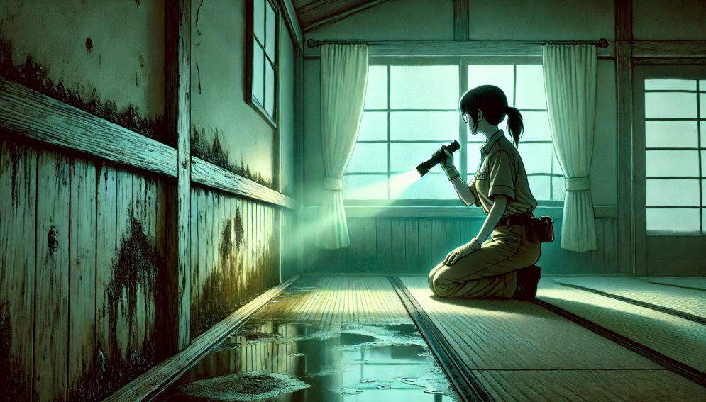 換気不足で湿気がこもりカビが構造を破壊する仕組み