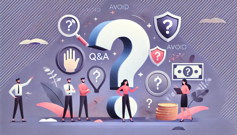 【Q&A】怪しいマネーセミナーに騙されないためのよくある質問