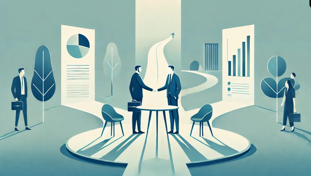 他社の提案を理由に平和的に商談を終了させる技術