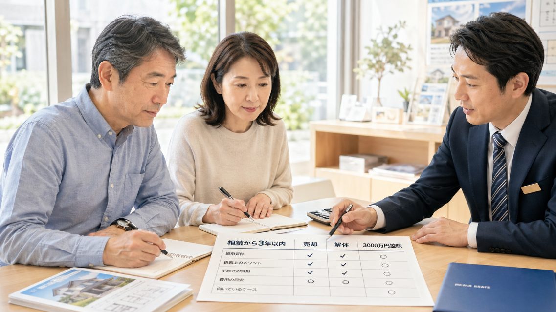 2024年改正の空き家特例3000万円控除の要件