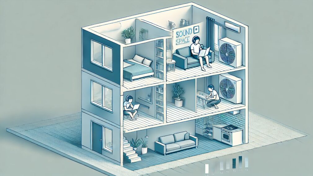 防音性能シャイド55と設備