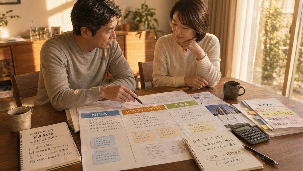 複数同時投資法における現物不動産投資の役割
