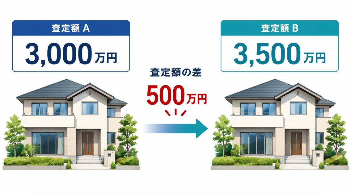 不動産一括査定で数値が大きく乖離する仕組み