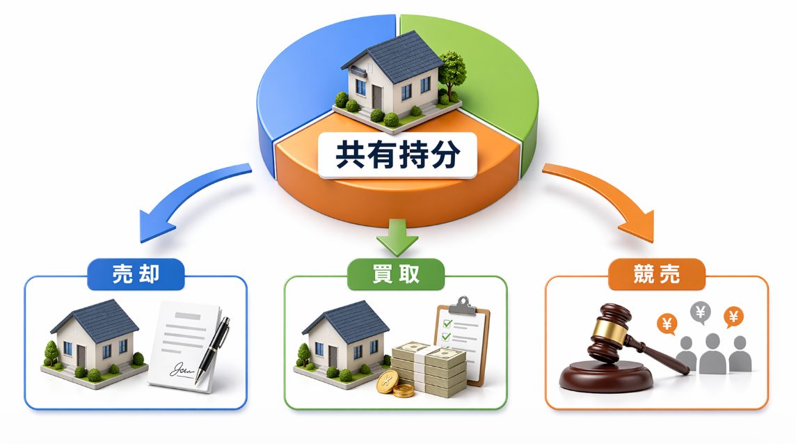 共有物分割請求を行い法的に不動産を整理する手順