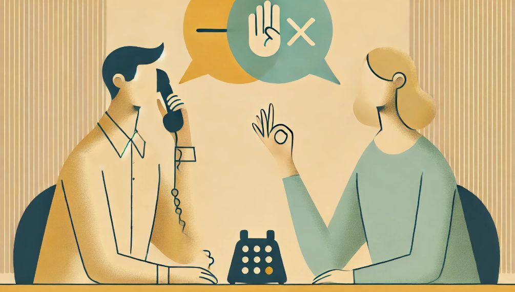 連絡の上手な断り方とフレーズ