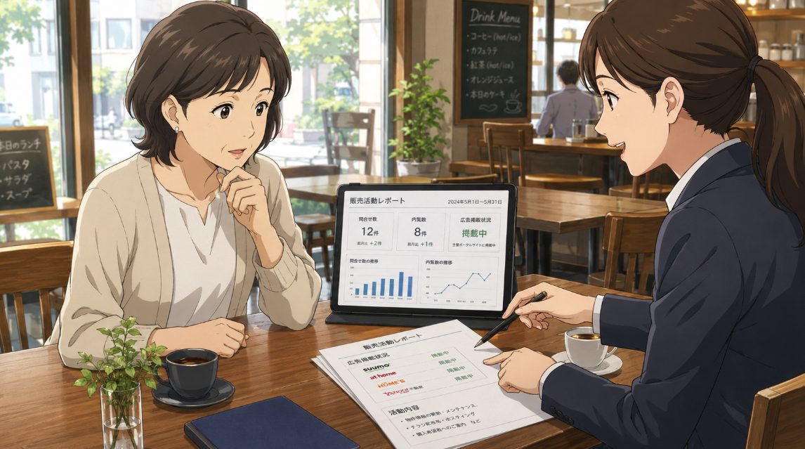 専任媒介を選ぶなら販売状況の透明性を確認する