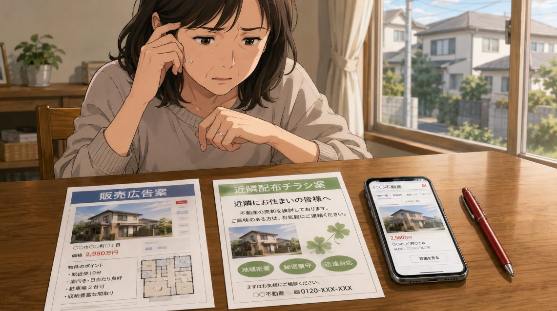 周囲に知られず売りたい場合の注意点