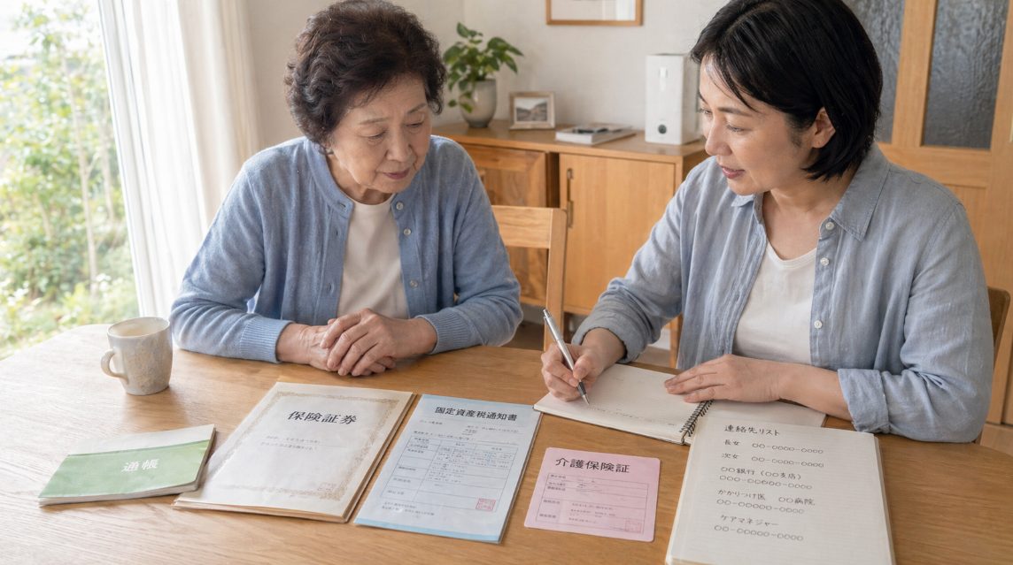 生前整理で負担を減らす