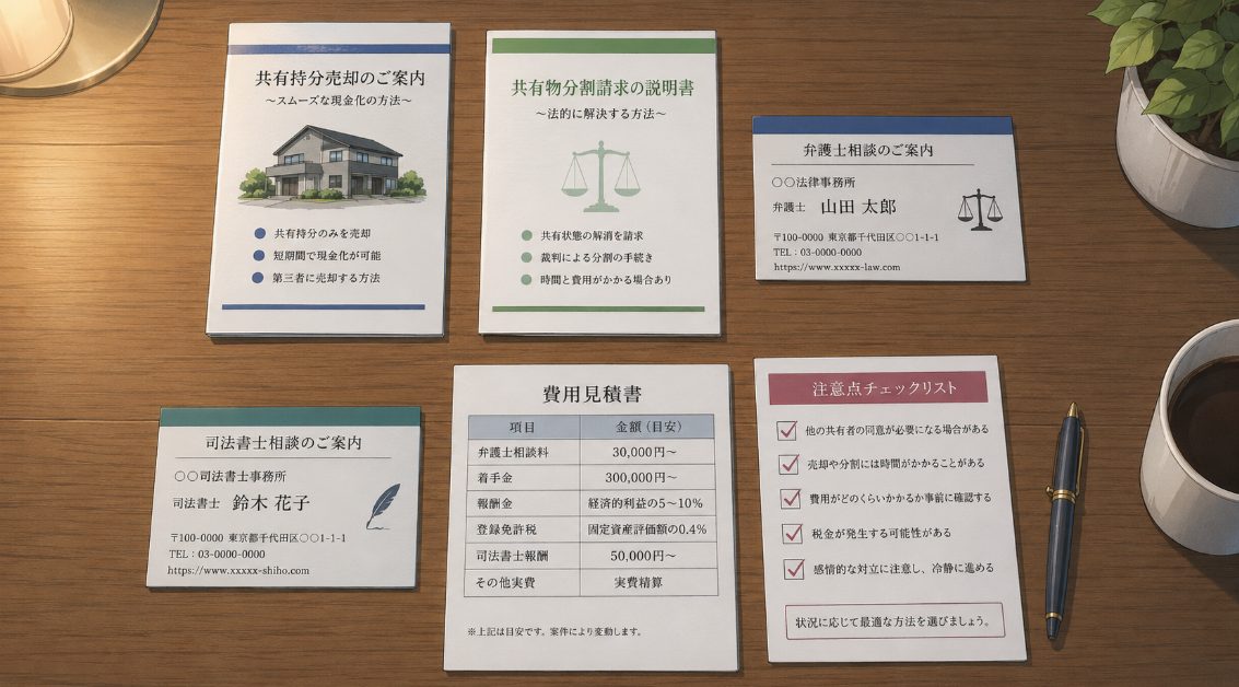 話し合いで解決しない場合の選択肢を概要で把握する