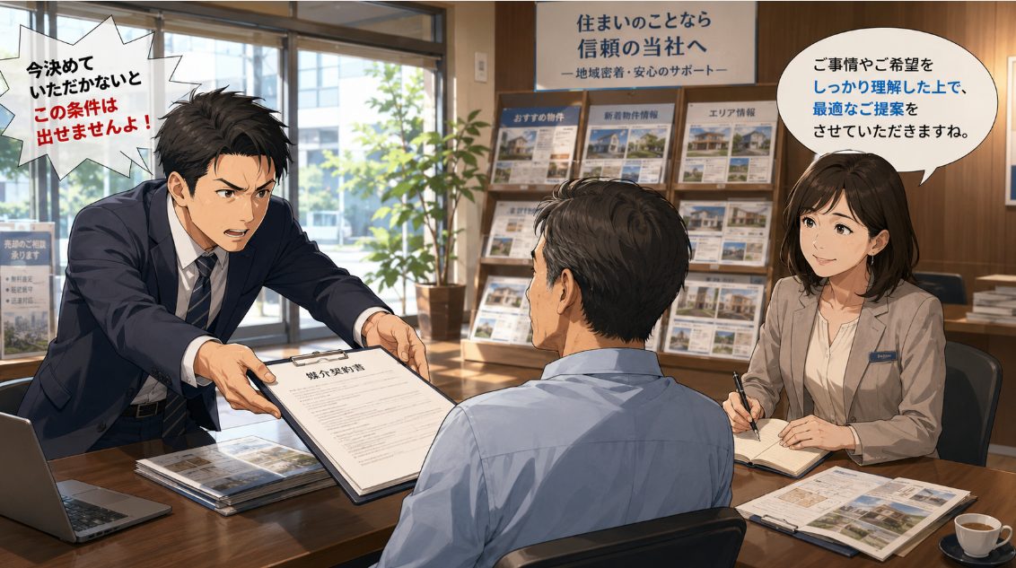 しつこい会社と誠実な会社の違い